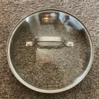 Calphalon Glass 8.5 Strainer Replacement Lid Only Used. Price: $15.00.