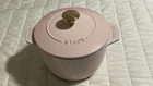 Staub Cast Iron 1.5-QT Petite French Oven Pink New. Price: $95.00.