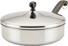 Farberware Classic Stainless Steel Fry Lid, Saute Pan (2.75 Quart), Silver New. Price: $60.95.