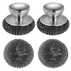 Onewly 2PACK Steel Wool Scrubber Set, Stainless With Silver. Price: $14.99.