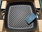 Smithey Seasoned Cast Iron Grill Pan, 12" New. Price: $175.00.