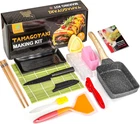 Tamagoyaki Set, 12-IN-1 Japanese Omelette With Spatula, Bamboo Mat, Knif New. Price: $37.34.
