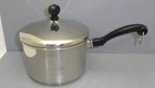 Farberware 2QT/1.9L - 18/10 Stainless Steel Pot Pan With Lid Vintage Used. Price: $23.95.