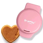 So Yummy By Bella Mini Valentine Heart Waffle Maker (pink) - New. Price: $15.00.