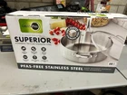 Greenpan Superior 5-QUART Stainless Steel Saute Frying Used. Price: $29.99.