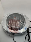 1200W Single Portable Buffet Burner Cuisine Cookware Command Performance MK-312N Open. Price: $24.00.