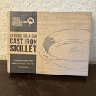 Fresh Australian Kitchen 12" Cast Iron Skillets Nonstick - Pre Seasoned Frying New. Price: $40.00.
