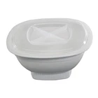 Nordic Ware In. X 9.75 White Plastic Microwave Popcorn Popper New. Price: $22.15.