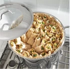 Princess House Stainless Steel Classic 60-QT. Stockpot With Steaming Rack 5842 New. Price: $435.00.