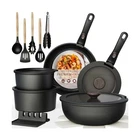 Astercook 21 Pcs Pots And Pans Set Non Stick, Ceramic Cookware ... Fast Usa Ship New. Price: $81.71.