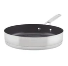 Kitchenaid 3-PLY Base 10.25 Inch Stainless Steel Nonstick Round Grill Pan New. Price: $48.74.