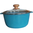 Pioneer Woman Teal Speckle 5 Quart Dutch Oven W/lid Cast Aluminum Pan New. Price: $50.88.