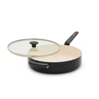 Greenpan Rio Advanced 5QT Ceramic Nonstick Saute With Lid Black New. Price: $28.99.