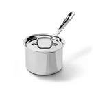 All-clad D3 Stainless Steel 2 Quart Sauce Pan With Lid- Made The Usa- New. Price: $244.00.