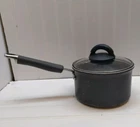 Pampered Chef 2 Qt Sauce Pan Titanium Reinforced Alloy Non-stick Gravy Pot & Lid Used. Price: $39.99.