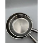 Wolfgang Puck Cafe Collection 18/10 Stainless Steel Skillet Frying Pan Set 2PC Used. Price: $50.00.