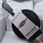 Circulon Total Food Release 3-PACK 8" 9" 10" Skillet Set Hard-anodized Non Stick New. Price: $75.00.