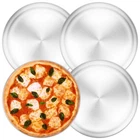 Yododo Pizza Pan, 13 Inch Stainless Steel Set Large Oven New. Price: $59.18.