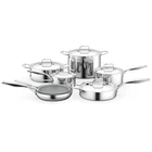 Nutrichef 12-PCS Kitchenware Pots & Pans Set-clad Kitchen, Non-stick Coating New. Price: $173.99.