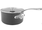 Mauviel M'stone 1830 Sauce Pan W/ Glass Lid Cast Stainless Steel Handle 1.8-QT New. Price: $109.99.