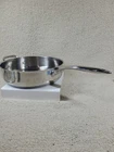 Wolfgang Puck's Cafe Collection 18-10 Stainless Steel 11" Saute Pan Skillet Lid Used. Price: $27.99.