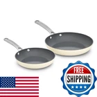 Calphalon Ceramic Nonstick 8 Inch And 10 Frying Pan Set Easy Cleanup New. Price: $116.36.