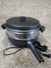 Meyer Electric Multisteamer Cookware/skillet - FR8231 Tested Used. Price: $49.95.