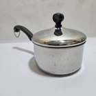 Vtg Farberware 1 Qt Saucepan With Lid Pot Stainless Steel Aluminum Clad Usa/fs Used. Price: $22.90.