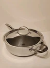 Cooks Standard 18/10 Stainless Steel Deep 5 Quart 11-INCH Saute Pan W/lid Used. Price: $39.99.