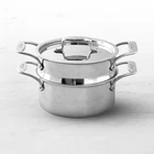 All-clad D5 Stainless-steel Steamer Multipot, 3-QT.-WILLIAMS Sonoma 32158 New. Price: $206.99.