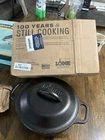 Lodge Cast Iron Preseasoned 2 Quart Serving Pot With Cover New. Price: $47.99.