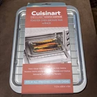 Cuisinart Chefs Classic Nonstick Toaster Oven Broiler Pan W/rack, Brand New. Price: $21.99.