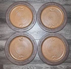 Big Sky Carvers Maskwa Ridge Bear Dinner Plates Claws Pawpottery 12 - Set Of 4 Used. Price: $129.99.