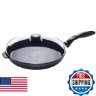 Swiss Diamond Frying Pans Nonstick With Lid, Features Coated Al New. Price: $323.90.