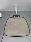 Calphalon Griddle 11" Square Flat Anodized Aluminum Non-stick Frying Pan Used. Price: $19.99.