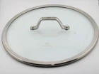 Calphalon Tempered Glass Replacement Pot Pan Lid 12 1/2" Diameter Excellent Used. Price: $18.69.