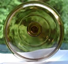 Vintage Visions Corningware Pyrex Glass Lid 1/2", Inside Rim 8" Used. Price: $16.00.