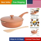 All-in-one Pan, Multilayer Nonstick, High-performance Cast Construction, Mult... New. Price: $90.77.