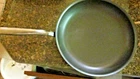 *breville Stainless Steel 12 Frypan, Induction Optimized, Oven Safe, Non Stick Used. Price: $39.99.