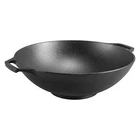 Lodge Cast Iron Cooking Wok L14W Bowl Shape Retains Heat Top X 6 Base New. Price: $87.98.