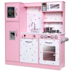 Kitchen For Kids, Wooden Play Set, Realistic Sound, Pots And Pan New. Price: $209.99.