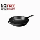Dge 13.25" Cast Iron Skillet Large Frying Pan With Assist Handle L12SK3 Usa New. Price: $38.00.