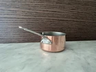 Mauviel M'mini Copper Sauce Pan With Stainless Steel Handle, 0.2 Qt New. Price: $59.00.