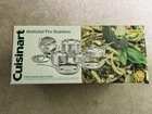 Cuisinart Multiclad Pro 12-PIECE Stainless Steel Cookware Set MCP-12N New. Price: $234.90.