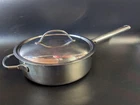 Cuisinart Saute Pan With Cover, 3.5 QT./3.3L Stainless Steel, 733-24H Used. Price: $34.19.