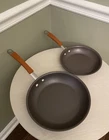 New Rachael Ray Cucina Hard Anodized Nonstick Cookware Frying Pan Set 8.5/10. Price: $48.99.