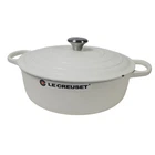 Creuset Enameled Cast Iron Signature Round Dutch Oven 6.75 Qt. White Flaws New. Price: $279.95.