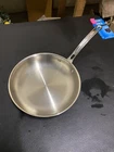 Viking Skillet 10" Fry Pan 3 Ply 18/8 Stainless Steel Aluminum Core Cookware Used. Price: $39.00.