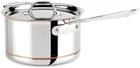 All-clad 4-QT Copper Core 5-PLY Bonded Dishwasher Safe Sauce Pan W/lid New. Price: $249.99.