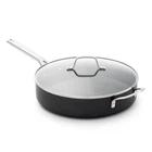 Calphalon Hard-anodized Nonstick 5-QT. Saut Pan With Lid New. Price: $110.95.